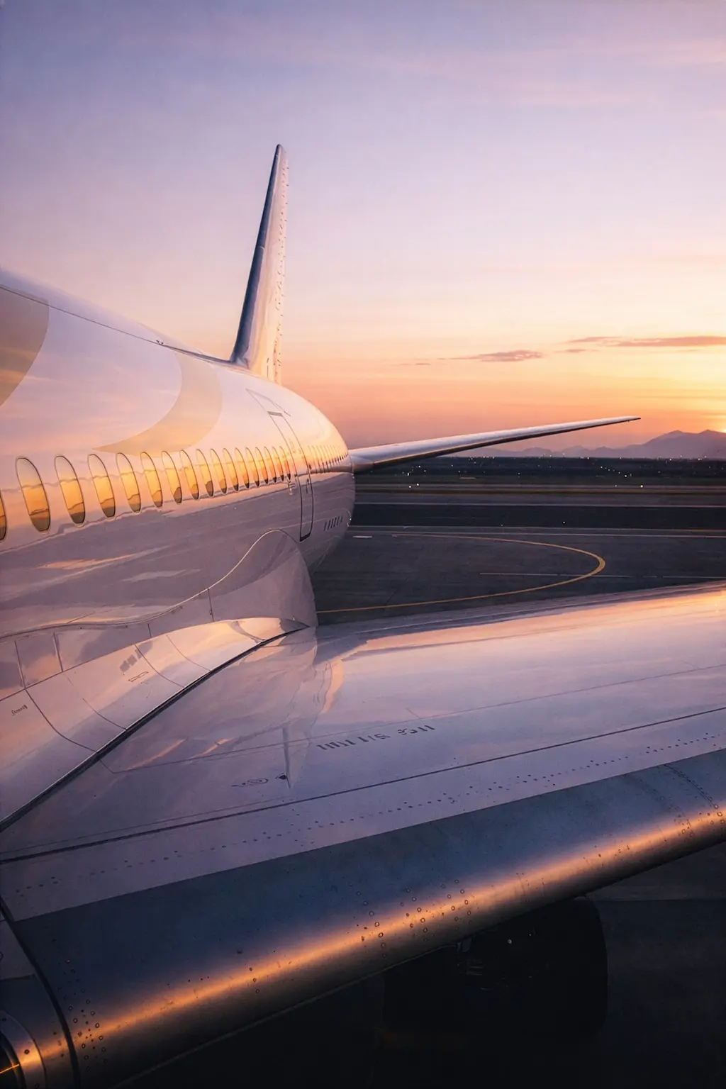 Airplane approaching Faro Airport representing fast airport transfer services to Algarve luxury properties