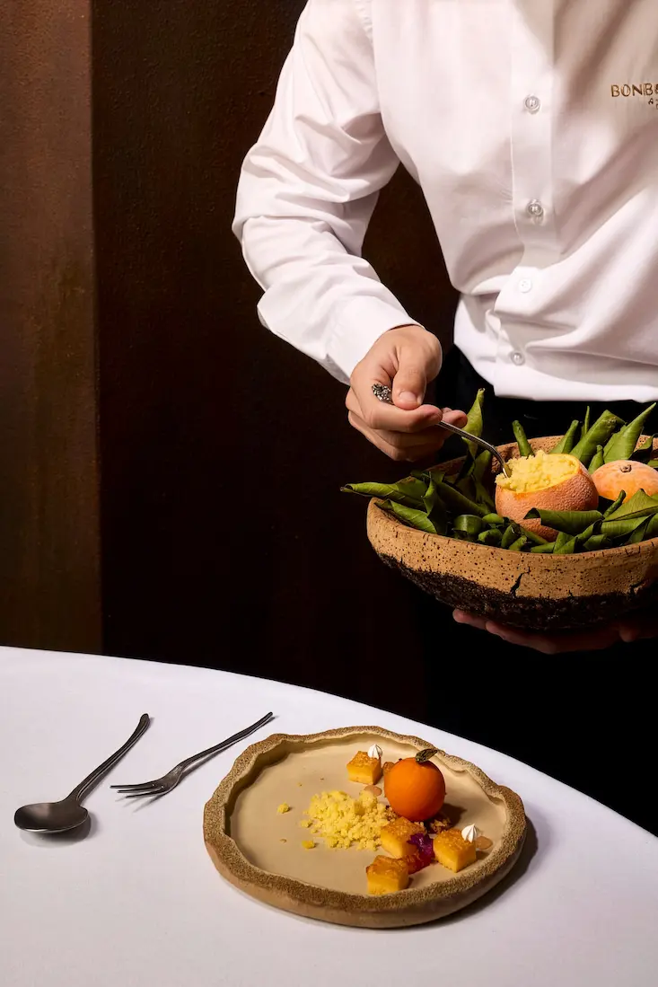 Bon Bon Michelin-star restaurant in Carvoeiro Algarve known for creative tasting menus