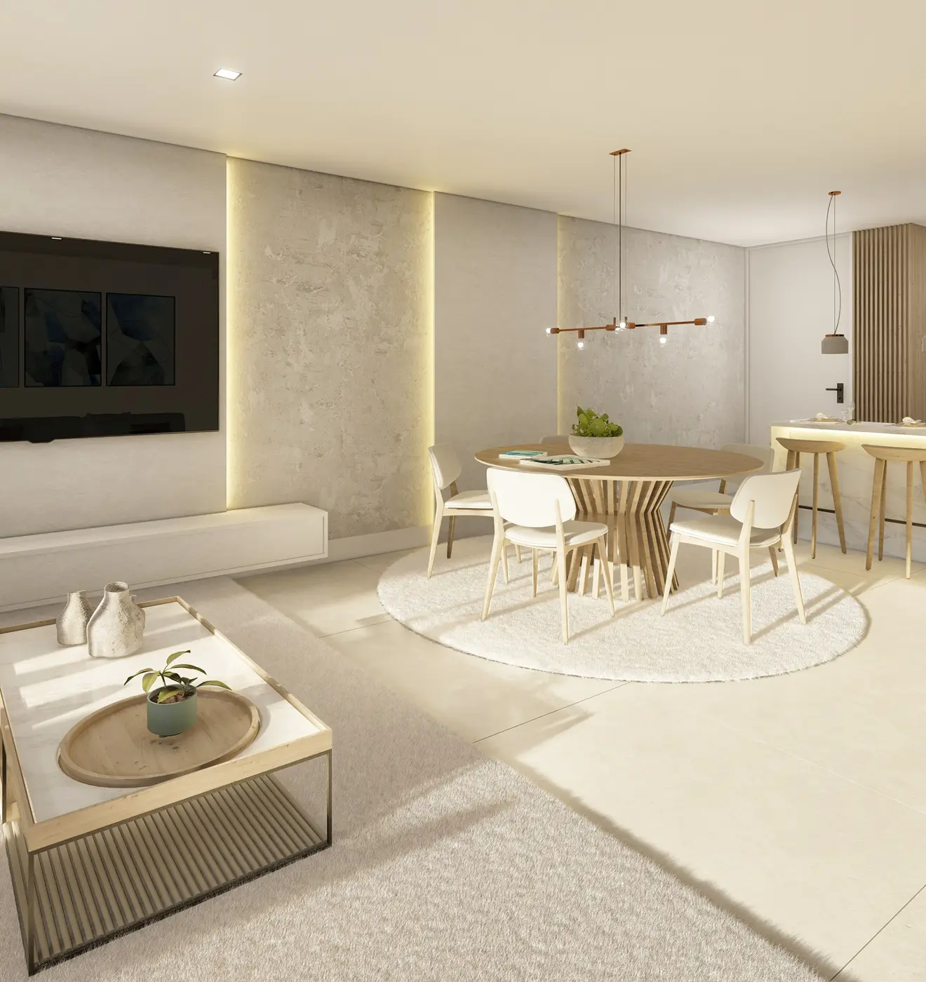 Rooftop bar and social areas at Quinta Heights resort in Algarve